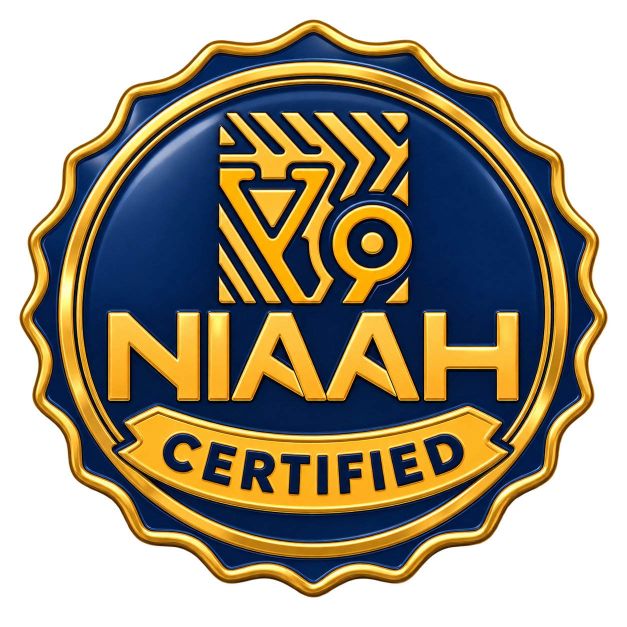 NIAAH Certified mark
